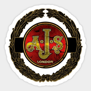 ajs motorcycles london Sticker